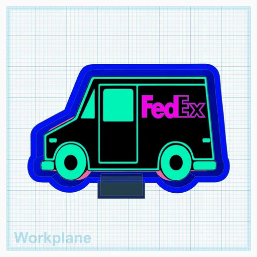 FedEx Mail Truck